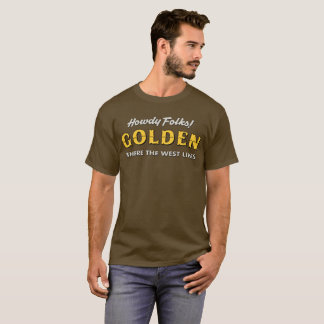 Allo gens ! T-shirt d'or