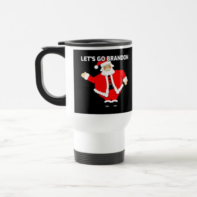 ALLONS BRANDON CHRISTMAS VOYAGER CAFÉ MUG (Gauche)