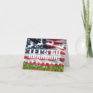 ALLONS BRANDON ! [Police 3] Carte de Noël