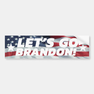 ALLONS BRANDON ! Sticker pare-chocs [Police 5]