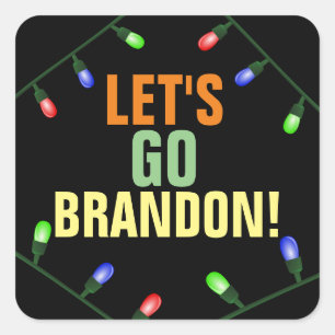 ALLONS BRANDON ! Stickers NOËL