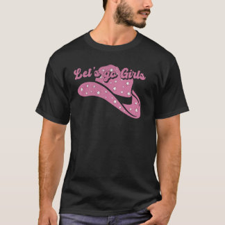 Allons-y les filles T-shirt de fête de bachelorett