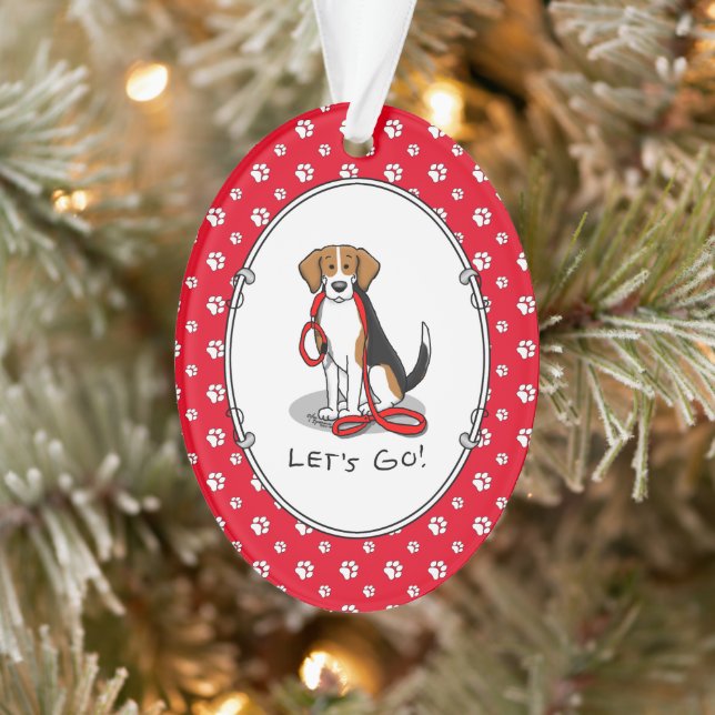 Allons-y ! (marche) Chien Beagle (tri couleur 3) M (Arbre)