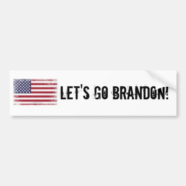 Allons-y Sticker de pare-chocs conservateur Brando (Devant)
