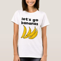 Allons-y, t-shirt bananes