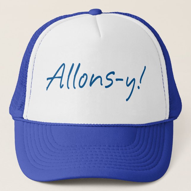 Allons-y Truckerkappe (Vorderseite)