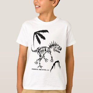 Allosaurus durch versteinerte Bretterbude T-Shirt