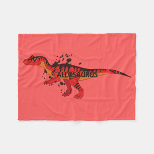 Allosaurus Fleecedecke