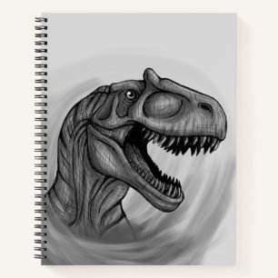 Allosaurus Sketch Notizbuch