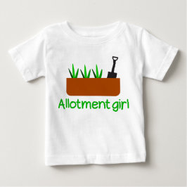 allotment girl baby t-shirt