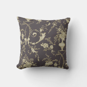 Allover Multimotif-Blume-Ornament Nahtloses Stück Kissen