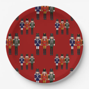 Allover Nutcrackers, Red Paper Party Teller