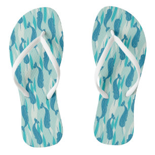 Allover Print Flip Flops