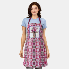 Allover Print Schürze Lilly the Goat