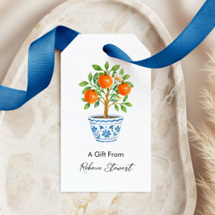 Allround Orange Tree Ein Geschenk Von Personalisie Geschenkanhänger