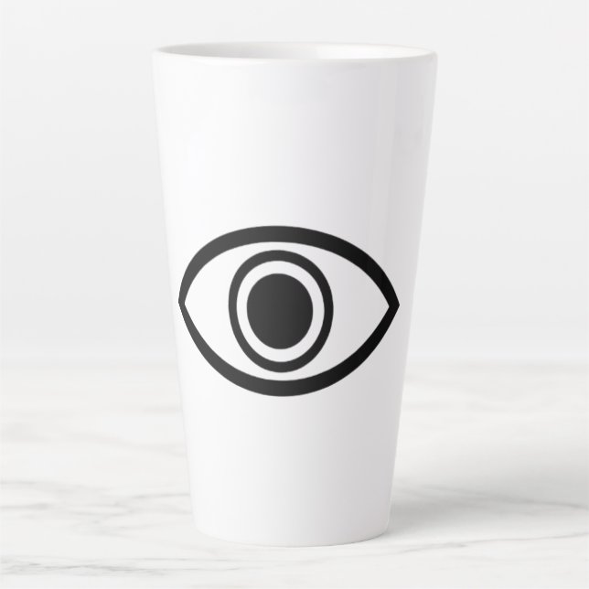 allsehendes Auge Milchtasse (Vorderseite)