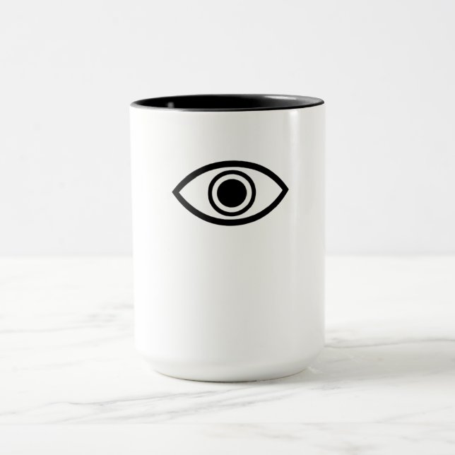 allsehendes Auge Tasse (Zentrum)