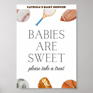 Allstar Sports Baby Duschgel 12x18 Poster