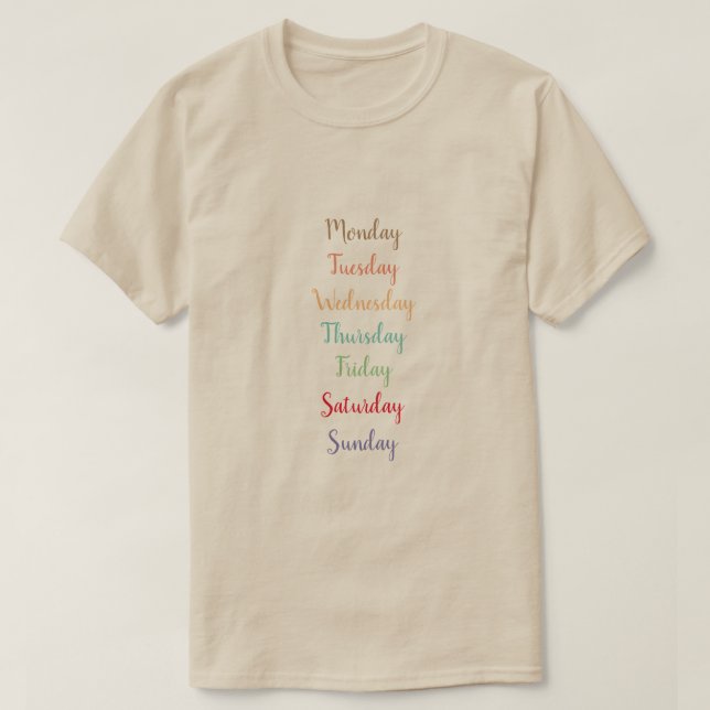 Alltag / T - Shirt der Männer (Design vorne)