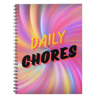 Alltägliche Routinen: Tägliches WahlNotebook Notizblock