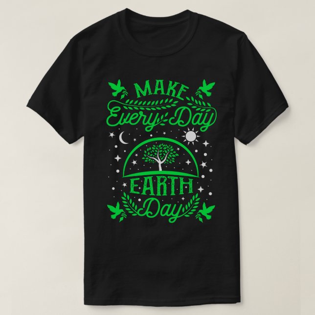 Alltäglicher Tag T-Shirt (Design vorne)
