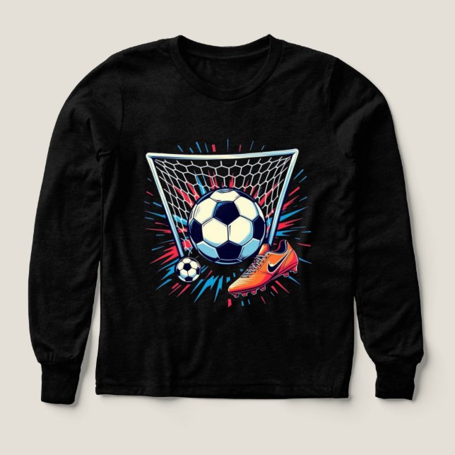 Alltags-Fußball-Vibes-Sweatshirt (Design Vorderseite)