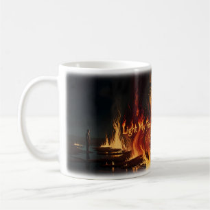 Allume mon feu Mug de nuit de passion et de désir