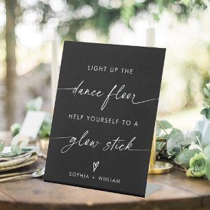 Allumez le plancher de danse Signe de bâtonnet