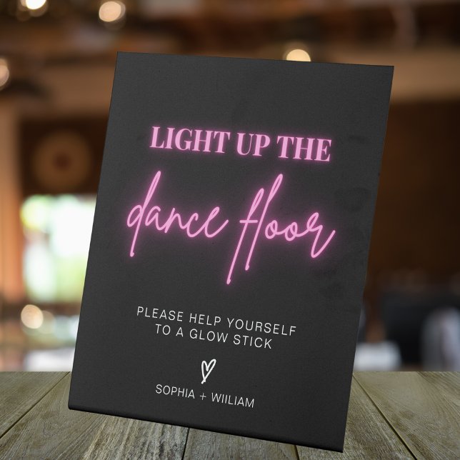 Allumez le plancher de danse | Signe de bâtonnet (Créateur téléchargé)