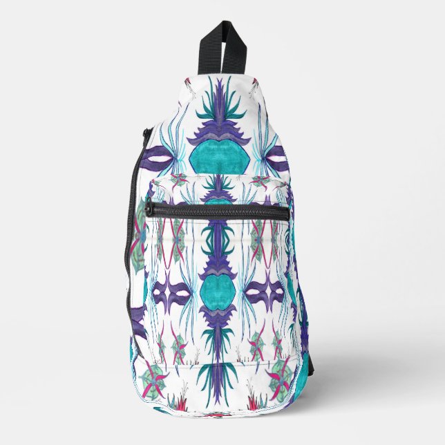AllureArewa C/M auf einem Sling-Beutel Crossbody Bag (Vorderseite)