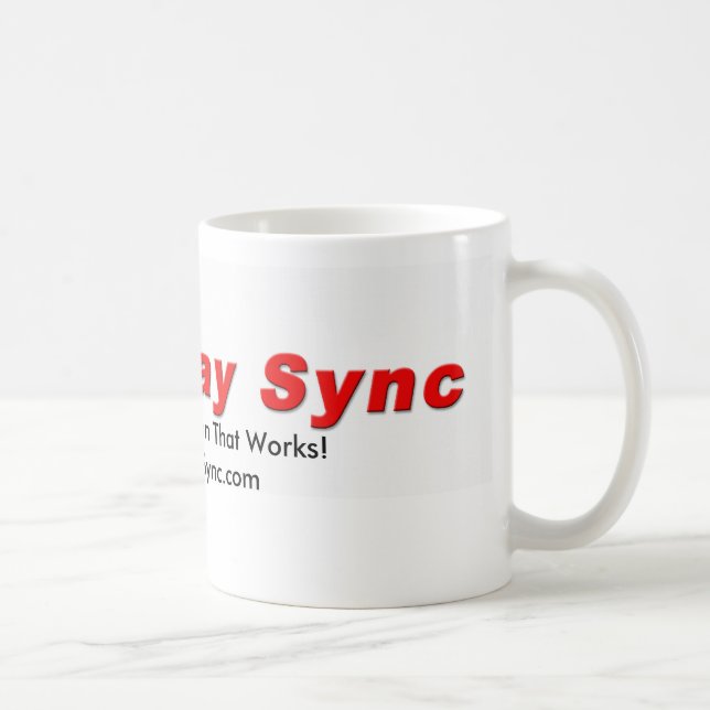 Allway Synchronisierungs-Tasse Kaffeetasse (Rechts)