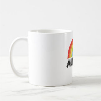 Ally AF Gay Pride LGBT Flag Geschenk Kaffeetasse