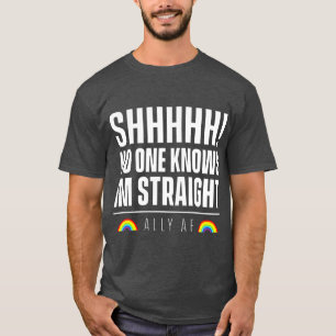 Ally AFNo One weiß im Straight T-Shirt
