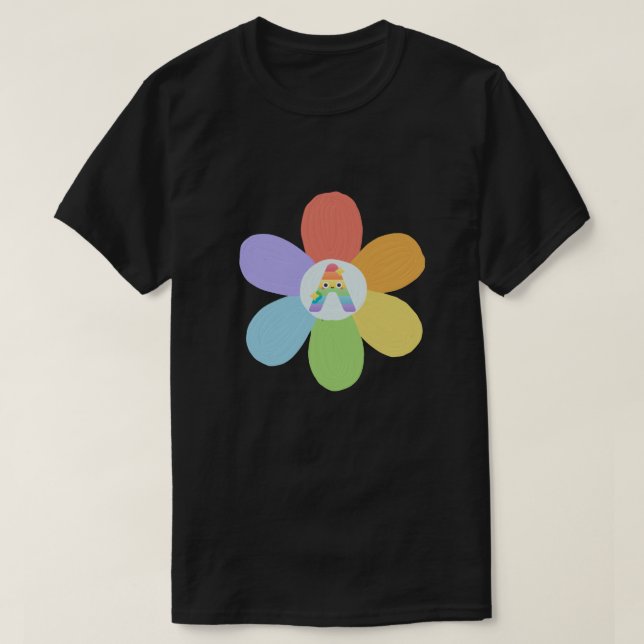 Ally Blume T-Shirt (Design vorne)