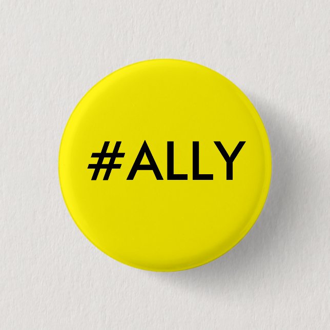 #ALLY BUTTON (Vorderseite)