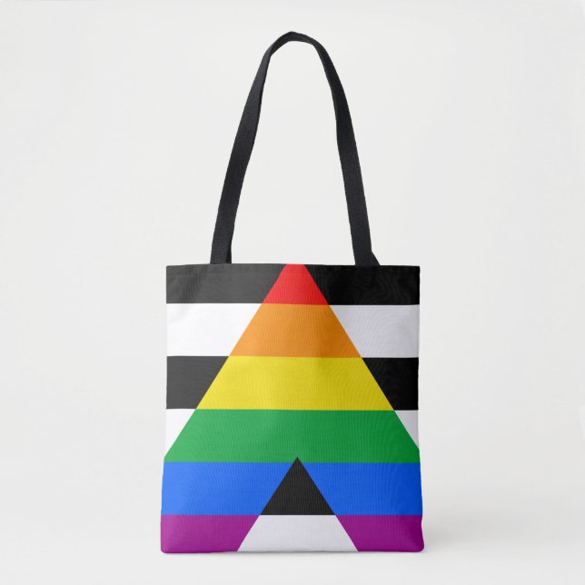 Ally Pride Flag Tasche (Vorderseite)