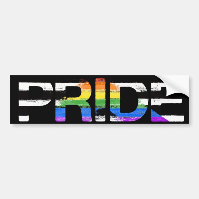 Ally Pride T - Shirt Autoaufkleber (Vorne)