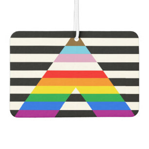 Ally Progress Pride Flag Autolufterfrischer