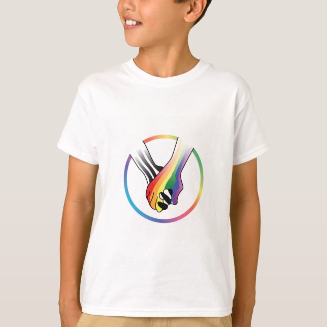 Ally Rainbow Shirt (Vorderseite)