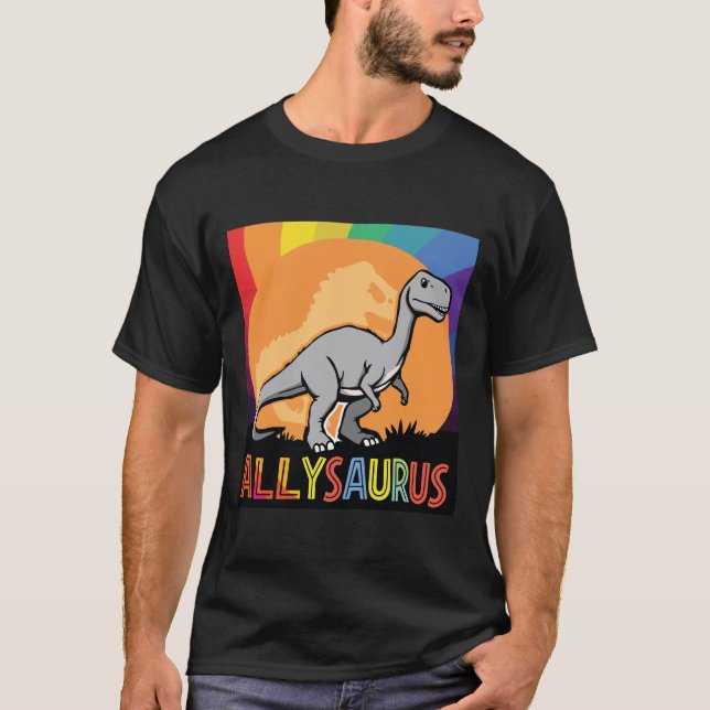 Allysauraus Dinosaur T-Shirt (Vorderseite)