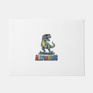 Allysaurus Vintage Dinosaur Sonnenbrille Shirt Des Fußmatte