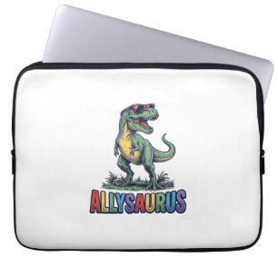 Allysaurus Vintage Dinosaur Sonnenbrille Shirt Des Laptopschutzhülle