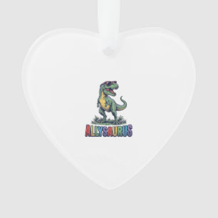 Allysaurus Vintage Dinosaur Sonnenbrille Shirt Des Ornament