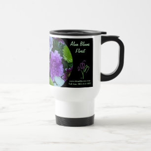 Alma Blooms Lila Bouquet Reisebecher