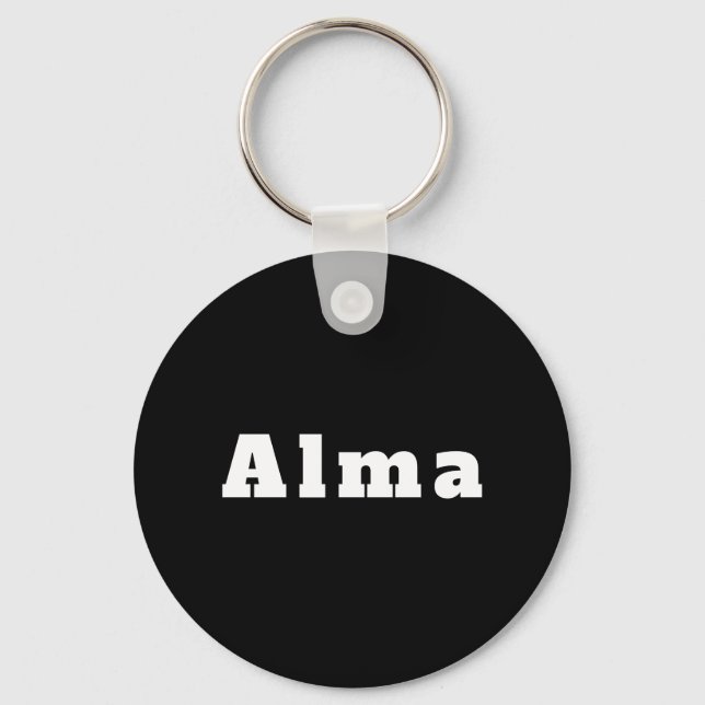 Alma Schlüsselanhänger (Vorderseite)