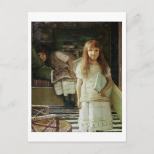 Alma-Tadema   Das ist unsere Ecke, 1873 Postkarte