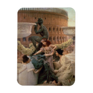 Alma-Tadema das Kolosseum, 1896 Magnet