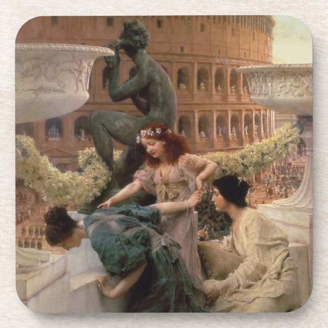 Alma-Tadema | das Kolosseum, 1896 Untersetzer (Vorderseite)