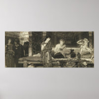 Alma-Tadema - Der erste Gang, das Abendessen 1881