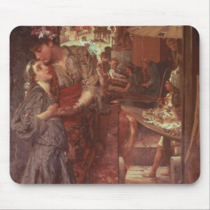 Alma-Tadema   die Abfahrt, 1880 Mousepad